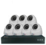 Комплект видеонаблюдения IP Ps-Link KIT-A807IP-POE / 8Мп / 7 камер / питание POE