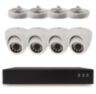Комплект видеонаблюдения IP Ps-Link KIT-A504IP-POE / 5Мп / 4 камеры / питание POE
