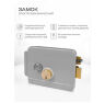 Система СКУД KIT-T12MF-P-G на 1 дверь, сенсорная панель, 2 считывателя Mifare, серый замок, НЗ тип