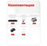 Комплект видеонаблюдения IP 5Мп Undino UD-ED508-POE 8 камер с ночной съемкой для помещения, с датчиком движения, питание PoE