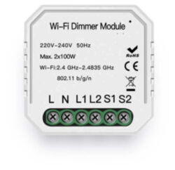 Wi-Fi диммер двухканальный встраиваемый Ps-Link QS-D02