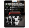 Комплект видеонаблюдения IP 8Мп KIT-C806IP-PL 6 камер для улицы, программный датчик движения, удаленный доступ, ночное видение