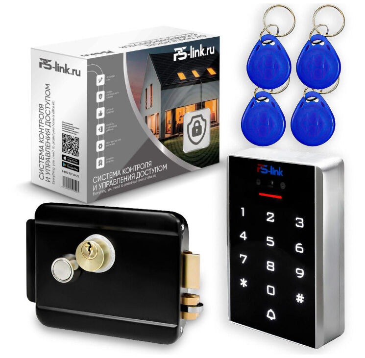 Комплект СКУД KIT-3D01EM-WP-W-B распознавание лиц, RFID, WIFI