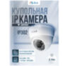 Камера видеонаблюдения IP 2Мп IP302 цифровая для помещения, ИК-подсветка, пластиковый корпус, без микрофона
