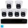 Комплект IP-видеонаблюдения KIT-A406IP-POE 4 Мп, 6 купольных IP-камер, NVR, 8 PoE портов
