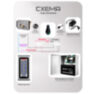 Комплект СКУД KIT-S601EM-WP-SL на 1 дверь, кнопочная панель, 125кГц EM-Marine, замок aisi304