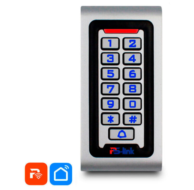 Панель доступа PS-S601EM-WP-W с кодонаборной панелью / WIFI / 2000 пользователей / IP66 / Металл