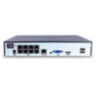 Комплект IP-видеонаблюдения KIT-A408IP-POE 4 Мп, 8 купольных IP-камер, NVR, 8 PoE портов