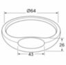 Браслет доступа RFID EM-Marine PS-W003-EM Чёрный, 125 кГц, без перезаписи