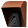 Козырек для звонка медный 85×65×75 мм