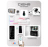 Комплект СКУД KIT-T1202EM-WP-W-SL aisi304 замок тип НЗ, сенсорная панель, RFID 125кГц, WIFI модуль, приложение