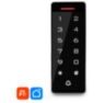 Комплект СКУД KIT-T1202EM-WP-W-SL aisi304 замок тип НЗ, сенсорная панель, RFID 125кГц, WIFI модуль, приложение