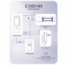 Комплект СКУД KIT-TB2EM-WP-280 эл. магнитный замок 280кг, сенсорная панель, RFID