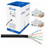 Кабель витая пара UTP4 cat.6 CU 305 метров UTP-CAT6-CU305-OUT уличный