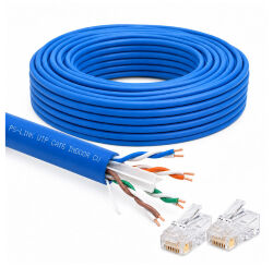 Кабель витая пара UTP4 cat.6 CU 60 метров  UTP-CAT6-CU60