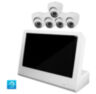 Комплект видеонаблюдения IP Ps-Link KIT-A505IP-POE-LCD / 5Мп / 5 камер / монитор