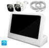 Комплект видеонаблюдения IP Ps-Link KIT-C502IP-POE-LCD / 5Мп / 2 камеры / монитор