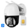 Камера видеонаблюдения 4G 2Мп Ps-Link PS-GBV20 / поворотная / LED подсветка