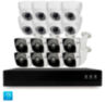Комплект видеонаблюдения IP Ps-Link KIT-B216IP-POE / 2Мп / 16 камер / питание POE
