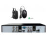 Комплект видеонаблюдения AHD 2Мп Ps-Link KIT-A204HDM / 4 камеры / встроенный микрофон