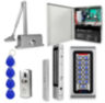 Система СКУД KIT-S601EM-280UPS с доводчиком 65, блоком резервного питания, 7Ач, замок 280кг