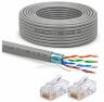 Кабель витая пара FTP4 cat.5E CCA 90 метров FTP-CCA90