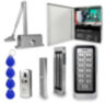 Система СКУД KIT-208C-180UPS с доводчиком 40, блоком резервного питания, 7Ач
