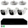 Комплект видеонаблюдения IP 5Мп KIT-C503POE-YE с облачным сервисом Ipeye, удалённым доступом для ПВЗ, дома, офиса