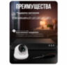 Комплект видеонаблюдения IP 2Мп KIT-A203IPM-POE 3 камеры с микрофоном для помещения, питание PoE, ночная съёмка