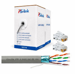 Кабель витая пара FTP4 cat.5E CCA 305 метров  FTP-CCA305