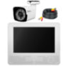 Комплект видеонаблюдения AHD 5Мп KIT-C9501HD 1 камера для улицы, регистратор с монитором