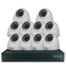 Комплект видеонаблюдения IP Ps-Link KIT-A810IP-POE / 8Мп / 10 камер / питание POE