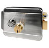 Система СКУД KIT-1203MF-SS на 1 дверь, панель со считывателем RFID 13МГц Mifare, замок накладной серый, НЗ тип