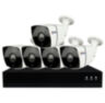Комплект видеонаблюдения IP 5Мп KIT-C505IP-POE 5 камер с ночной съемкой для улицы, с датчиком движения, питание PoE