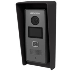 Козырек для видеодомофона Hikvision уличный, защитный, для Hiwatch и iFLOW, черный, 3D-печать, пластик