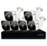 Комплект видеонаблюдения IP 5Мп KIT-С506IP-POE 6 камер с ночной съемкой для улицы, с датчиком движения, питание PoE