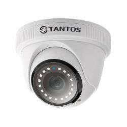 HD камера Tantos TSc-Ebecof24 (3.6) комнатная купольная 2 MП, 1/2.7", 3,6 мм, ИК-20м