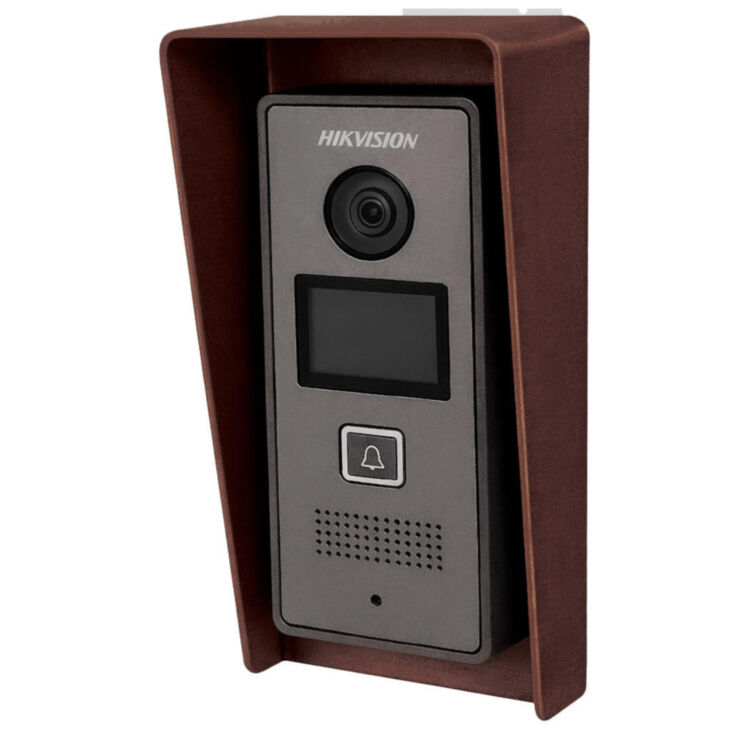 Козырек для видеодомофона hikvision DS-KV медный