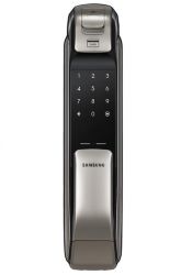 Врезной электронный биометрический дверной замок Samsung SHP-DP728 (Двухригельная врезная часть)