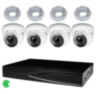 Комплект видеонаблюдения IP 8Мп KIT-A804IP-ST 4 камеры для помещения, аналитика, детекция человека, область вторжения