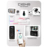 Система СКУД KIT-C1EM-W-SSM на 1 дверь, Wi-Fi, EM-Marine, 2000 ключей, электромеханический замок