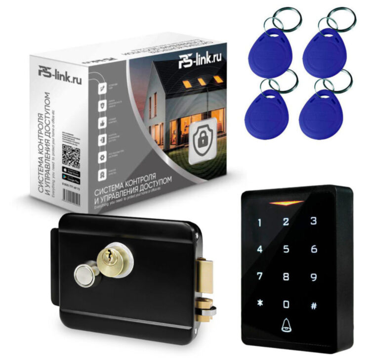 Система СКУД KIT-CH1-B/ кодовая панель / эл. механический замок / RFID, WIFI