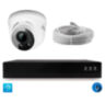 Комплект видеонаблюдения IP 8Мп KIT-A801IPM-POE 1 камера 8Мп с микрофоном для помещения, питание PoE, ночная съёмка