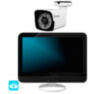 Комплект видеонаблюдения WIFI 5Мп KIT-W501CM беспроводной, 1 камера для улицы, ночное видение, удаленный доступ