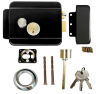 Система СКУД KIT-1203EM-B на 1 дверь, панель со считывателем RFID 125кГц EM-Marine, замок черный, НЗ тип