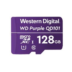 Карта памяти WD Purple SC QD101 microSD 128GB (WDD128G1P0C)