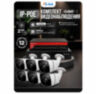Комплект видеонаблюдения IP 2Мп KIT-C206IP-PL 6 камер для улицы, программный датчик движения, удаленный доступ, ночное видение