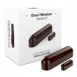 Датчик открытия двери/окна FIBARO Door/Window Sensor 2 (FIB_FGDW-002-7) темно-коричневый