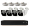 Комплект видеонаблюдения IP Ps-Link KIT-C504IP-POE / 5Мп / 4 камеры / питание POE