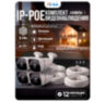 Комплект видеонаблюдения IP Ps-Link KIT-C504IP-POE / 5Мп / 4 камеры / питание POE